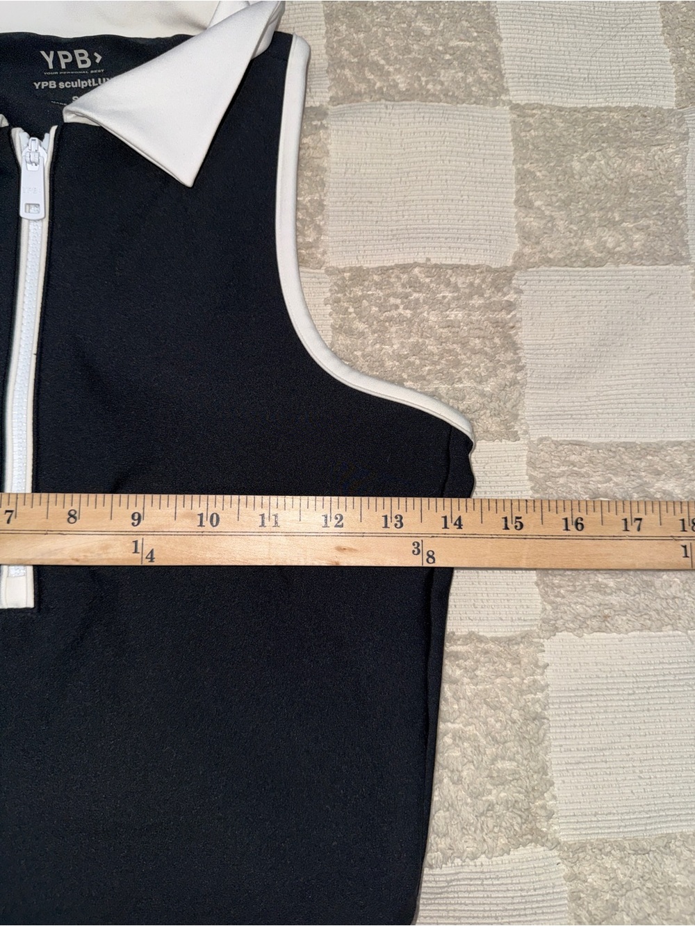 NWOT Abercrombie & Fitch YPB SculptLux polo tank top size S - Picture 3 of 5